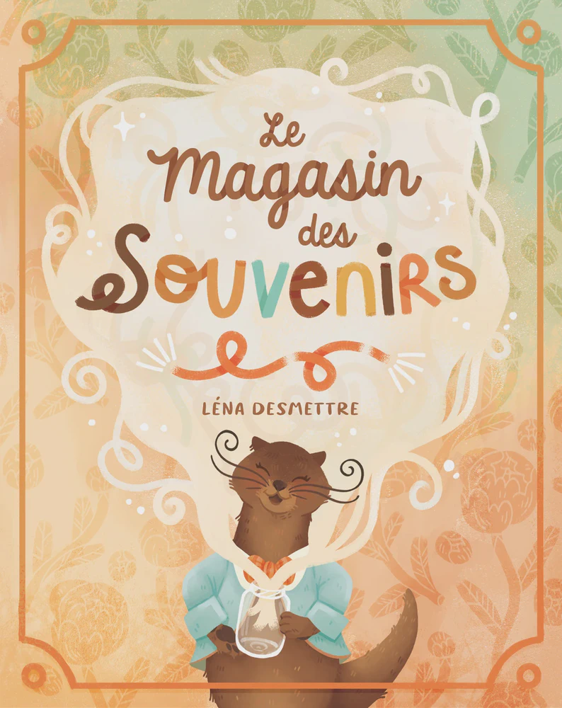 Couverture fictive Magasin des Souvenirs loutre vintage