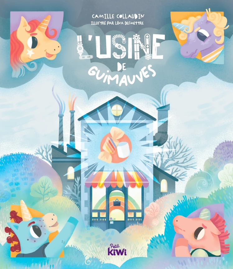 Couverture Illustration L'Usine de guimauves